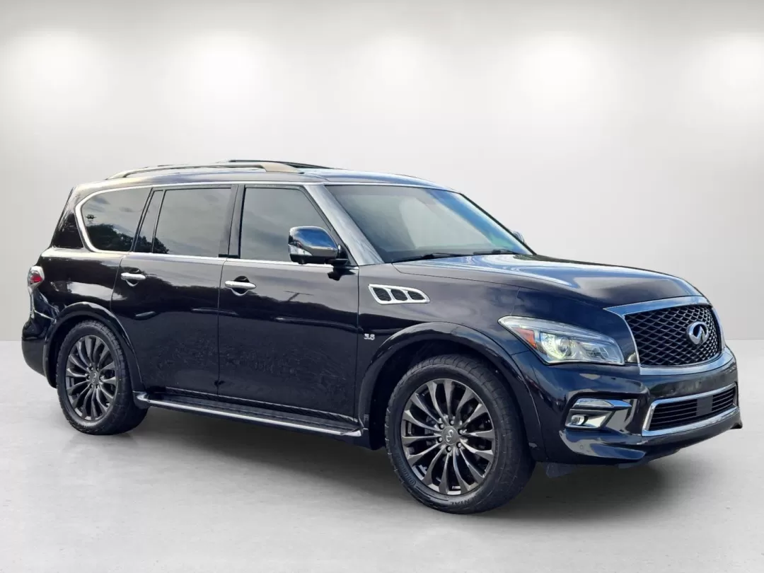 2017 /Truffle Brown Infiniti QX80 Limited (JN8AZ2NE3H9) with an Other engine, located at 3959 U.S. 80 W, Phenix City, AL, 36870, (334) 297-4885, 32.469296, -85.135185 - Are you searching for the perfect vehicle that complements your adventurous lifestyle or growing family? Look no further than the impressive 2017 Infiniti QX80 Limited, now available at Gils Auto in Phenix City, AL. This luxurious SUV is designed for those who crave both space and sophistication, of - Photo#4