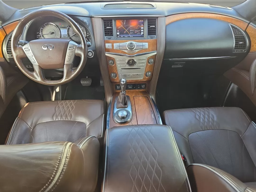2017 /Truffle Brown Infiniti QX80 Limited (JN8AZ2NE3H9) with an Other engine, located at 3959 U.S. 80 W, Phenix City, AL, 36870, (334) 297-4885, 32.469296, -85.135185 - Are you searching for the perfect vehicle that complements your adventurous lifestyle or growing family? Look no further than the impressive 2017 Infiniti QX80 Limited, now available at Gils Auto in Phenix City, AL. This luxurious SUV is designed for those who crave both space and sophistication, of - Photo#16