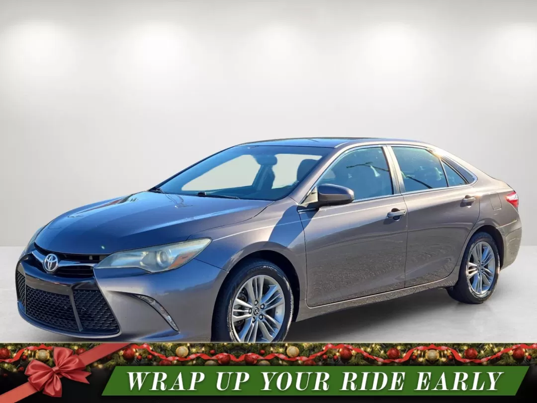 2015 Toyota Camry SE (4T1BF1FK1FU) with an Other engine, located at 1430 Gateway Drive, Opelika, AL, 36801, (334) 239-0944, 32.637871, -85.409790 - Are you searching for a reliable vehicle that combines comfort, style, and affordability? Look no further than this 2015 Toyota Camry, now available at Gils Auto in Phenix City, AL. Whether you're commuting to work, shuttling the kids around, or embarking on weekend adventures, this sedan is the per - Photo#0