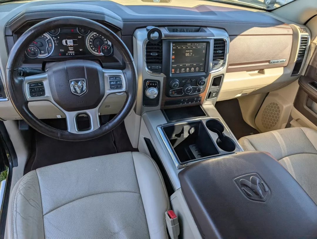 2014 /Lt Frost Beige/Brown Ram 1500 Laramie (1C6RR6NT4ES) with an Other engine, located at 3959 U.S. 80 W, Phenix City, AL, 36870, (334) 297-4885, 32.469296, -85.135185 - Are you ready to elevate your driving experience while tackling daily commutes or weekend adventures? Look no further than this stunning 2014 Ram 1500 Laramie Crew Cab Pickup, now available at Gils Auto in Phenix City, AL. This vehicle combines rugged performance with luxury features, making it perf - Photo#12