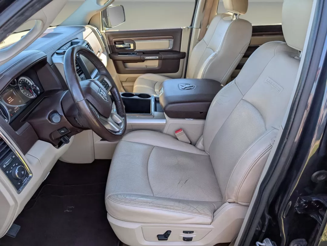 2014 /Lt Frost Beige/Brown Ram 1500 Laramie (1C6RR6NT4ES) with an Other engine, located at 3959 U.S. 80 W, Phenix City, AL, 36870, (334) 297-4885, 32.469296, -85.135185 - Are you ready to elevate your driving experience while tackling daily commutes or weekend adventures? Look no further than this stunning 2014 Ram 1500 Laramie Crew Cab Pickup, now available at Gils Auto in Phenix City, AL. This vehicle combines rugged performance with luxury features, making it perf - Photo#10