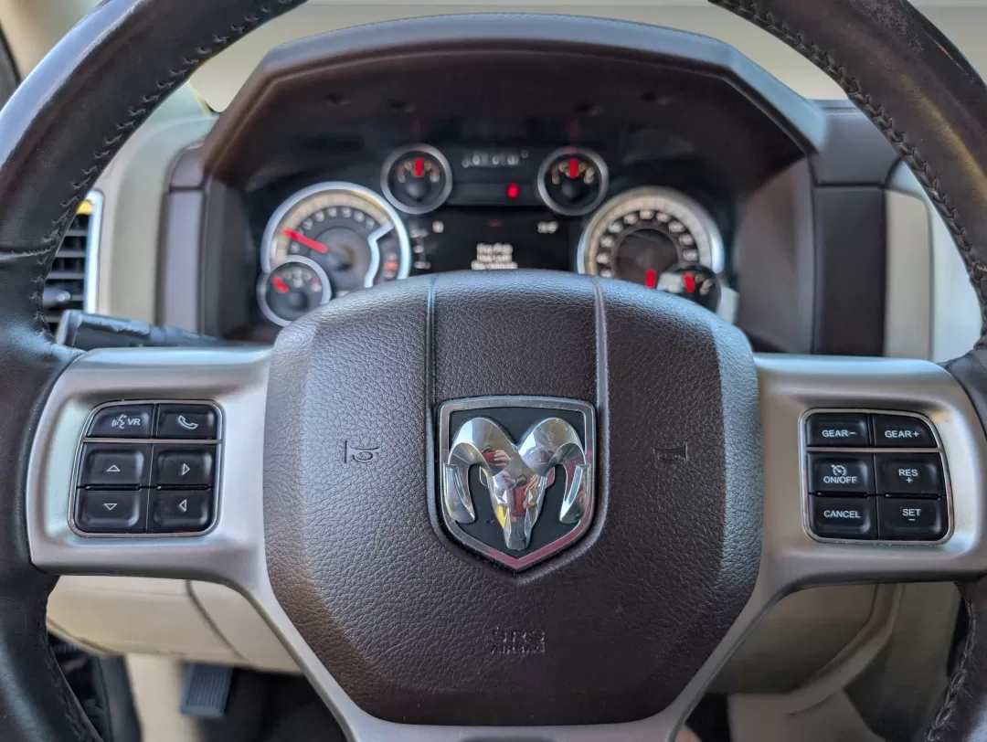 2014 /Lt Frost Beige/Brown Ram 1500 Laramie (1C6RR6NT4ES) with an Other engine, located at 3959 U.S. 80 W, Phenix City, AL, 36870, (334) 297-4885, 32.469296, -85.135185 - Are you ready to elevate your driving experience while tackling daily commutes or weekend adventures? Look no further than this stunning 2014 Ram 1500 Laramie Crew Cab Pickup, now available at Gils Auto in Phenix City, AL. This vehicle combines rugged performance with luxury features, making it perf - Photo#18