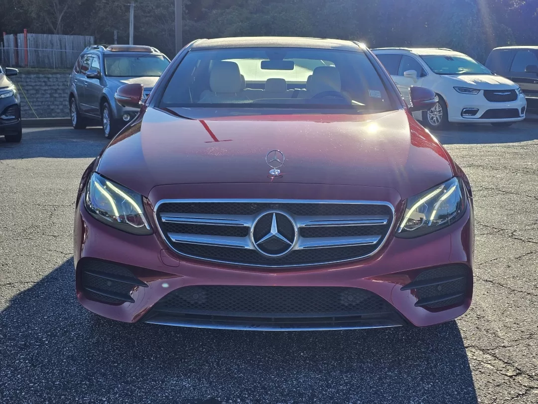 2019 Mercedes-Benz E-Class E 300 (WDDZF4JBXKA) with an Other engine, located at 3959 U.S. 80 W, Phenix City, AL, 36870, (334) 297-4885, 32.469296, -85.135185 - **Elevate Your Daily Drive-Discover the 2019 Mercedes-Benz E-Class at Gils Auto!**<br /> <br /> Embrace a lifestyle of luxury and comfort with the 2019 Mercedes-Benz E-Class, perfect for those who appreciate elegance in their everyday journeys. This stunning red 4-door sedan not only offers a sophis - Photo#1