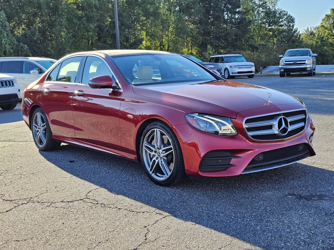 2019 Mercedes-Benz E-Class E 300 (WDDZF4JBXKA) with an Other engine, located at 3959 U.S. 80 W, Phenix City, AL, 36870, (334) 297-4885, 32.469296, -85.135185 - **Elevate Your Daily Drive-Discover the 2019 Mercedes-Benz E-Class at Gils Auto!**<br /> <br /> Embrace a lifestyle of luxury and comfort with the 2019 Mercedes-Benz E-Class, perfect for those who appreciate elegance in their everyday journeys. This stunning red 4-door sedan not only offers a sophis - Photo#2