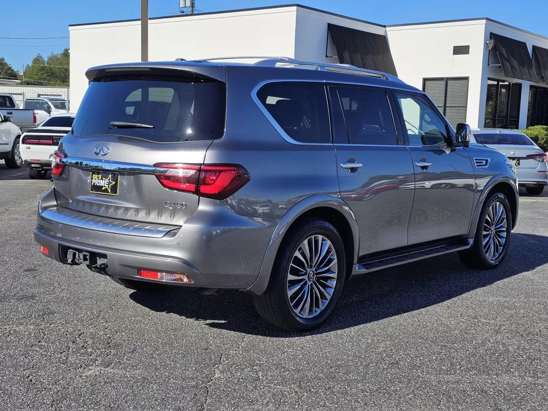 2019 /Graphite Infiniti QX80 LUXE (JN8AZ2NE3K9) with an Other engine, located at 3959 U.S. 80 W, Phenix City, AL, 36870, (334) 297-4885, 32.469296, -85.135185 - Experience luxury and adventure with the 2019 Infiniti QX80 LUXE, the perfect SUV for those who crave space, comfort, and sophistication. Ideal for growing families, weekend getaways, or commuting in style, this vehicle is designed to elevate your lifestyle while ensuring safety and convenience. At - Photo#4