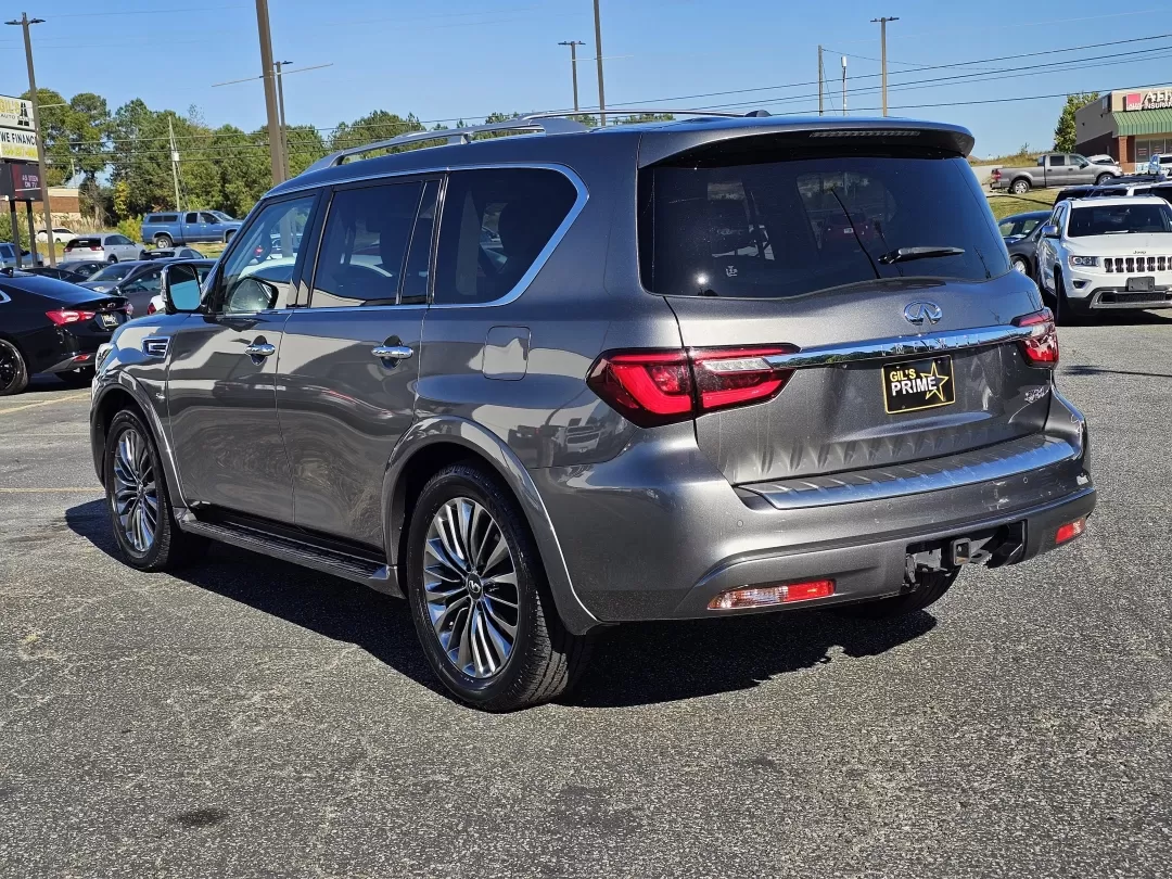 2019 /Graphite Infiniti QX80 LUXE (JN8AZ2NE3K9) with an Other engine, located at 3959 U.S. 80 W, Phenix City, AL, 36870, (334) 297-4885, 32.469296, -85.135185 - Experience luxury and adventure with the 2019 Infiniti QX80 LUXE, the perfect SUV for those who crave space, comfort, and sophistication. Ideal for growing families, weekend getaways, or commuting in style, this vehicle is designed to elevate your lifestyle while ensuring safety and convenience. At - Photo#6