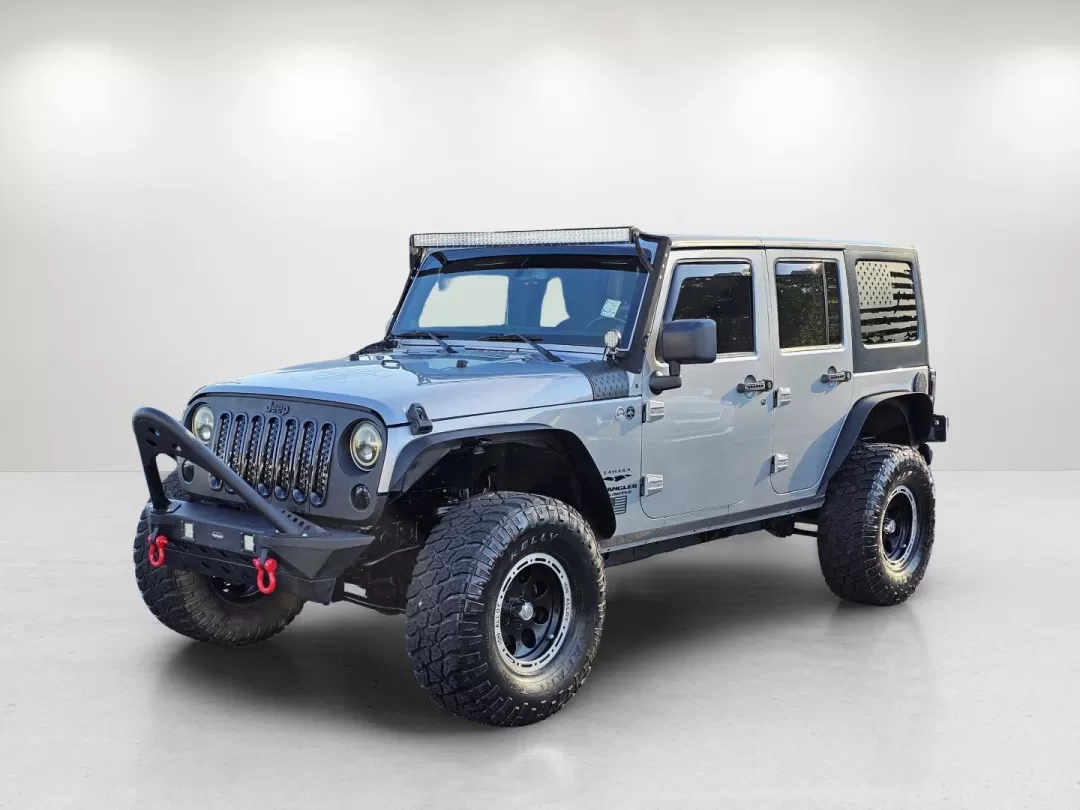 2014 /Black Jeep Wrangler Sahara (1C4BJWEG2EL) with an Other engine, located at 3959 U.S. 80 W, Phenix City, AL, 36870, (334) 297-4885, 32.469296, -85.135185 - **Adventure Awaits: Explore the Great Outdoors with This 2014 Jeep Wrangler Sahara at Gils Auto!**<br /> <br /> Are you ready to take on the open road and make lasting memories with friends and family? This rugged 2014 Jeep Wrangler Sahara, available at Gils Auto in Phenix City, AL, is the perfect c - Photo#1