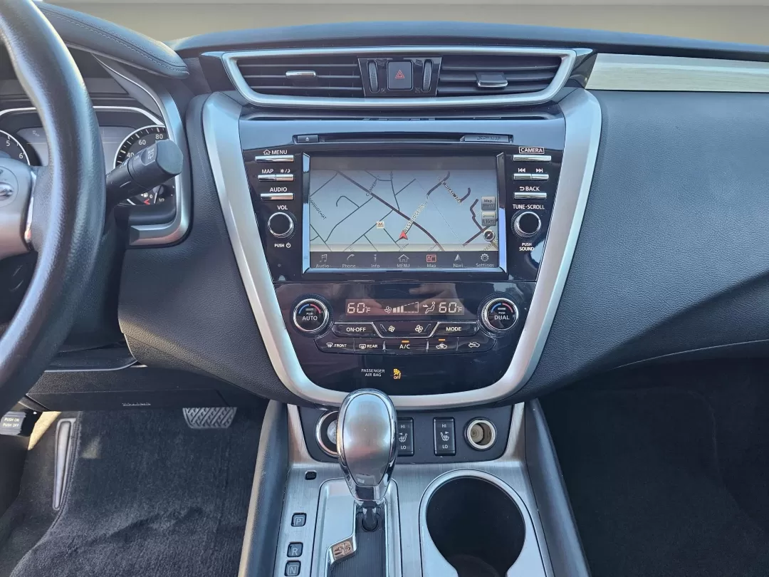 2015 /Black Nissan Murano SL (5N1AZ2MG2FN) with an Other engine, located at 3959 U.S. 80 W, Phenix City, AL, 36870, (334) 297-4885, 32.469296, -85.135185 - **Elevate Your Lifestyle with the 2015 Nissan Murano SL at Gils Auto!** <br /> <br /> Are you ready to experience the perfect blend of comfort, style, and reliability? The 2015 Nissan Murano SL is here to elevate your daily commute, weekend getaways, or family adventures-all while ensuring you stay - Photo#12