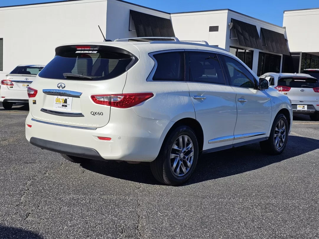 2015 /Wheat Infiniti QX60 (5N1AL0MN8FC) with an Other engine, located at 3959 U.S. 80 W, Phenix City, AL, 36870, (334) 297-4885, 32.469296, -85.135185 - **Explore the Perfect Family SUV: 2015 Infiniti QX60 at Gils Auto - Phenix City**<br /> <br /> Are you searching for the ideal family SUV that seamlessly combines comfort, safety, and style? Look no further! Presenting the 2015 Infiniti QX60, a vehicle designed for growing families and adventurers a - Photo#4