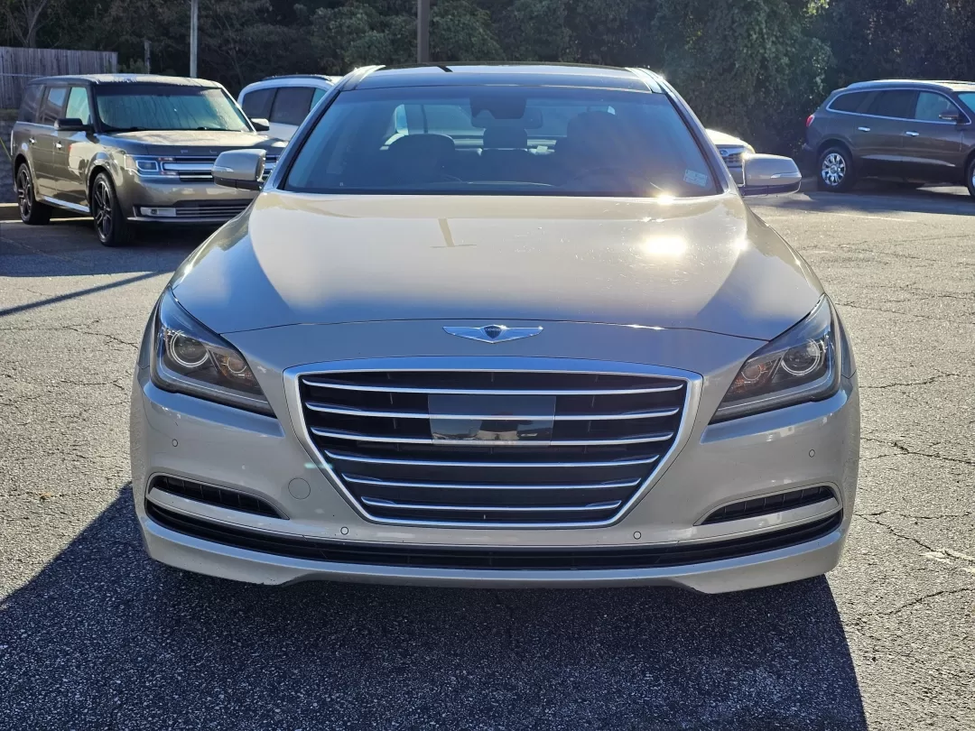 2015 /Black Hyundai Genesis 3.8L (KMHGN4JE0FU) with an Other engine, located at 3959 U.S. 80 W, Phenix City, AL, 36870, (334) 297-4885, 32.469296, -85.135185 - **Elevate Your Driving Experience with the 2015 Hyundai Genesis at Gils Auto!**<br /> <br /> Are you ready to experience luxury and performance without breaking the bank? The 2015 Hyundai Genesis is here, offering an exceptional driving experience that's perfect for anyone looking to elevate their d - Photo#1