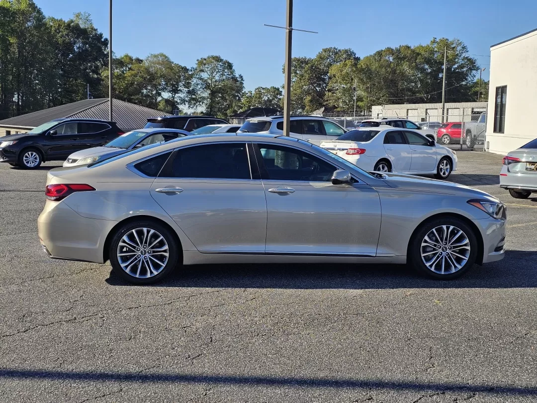 2015 /Black Hyundai Genesis 3.8L (KMHGN4JE0FU) with an Other engine, located at 3959 U.S. 80 W, Phenix City, AL, 36870, (334) 297-4885, 32.469296, -85.135185 - **Elevate Your Driving Experience with the 2015 Hyundai Genesis at Gils Auto!**<br /> <br /> Are you ready to experience luxury and performance without breaking the bank? The 2015 Hyundai Genesis is here, offering an exceptional driving experience that's perfect for anyone looking to elevate their d - Photo#3