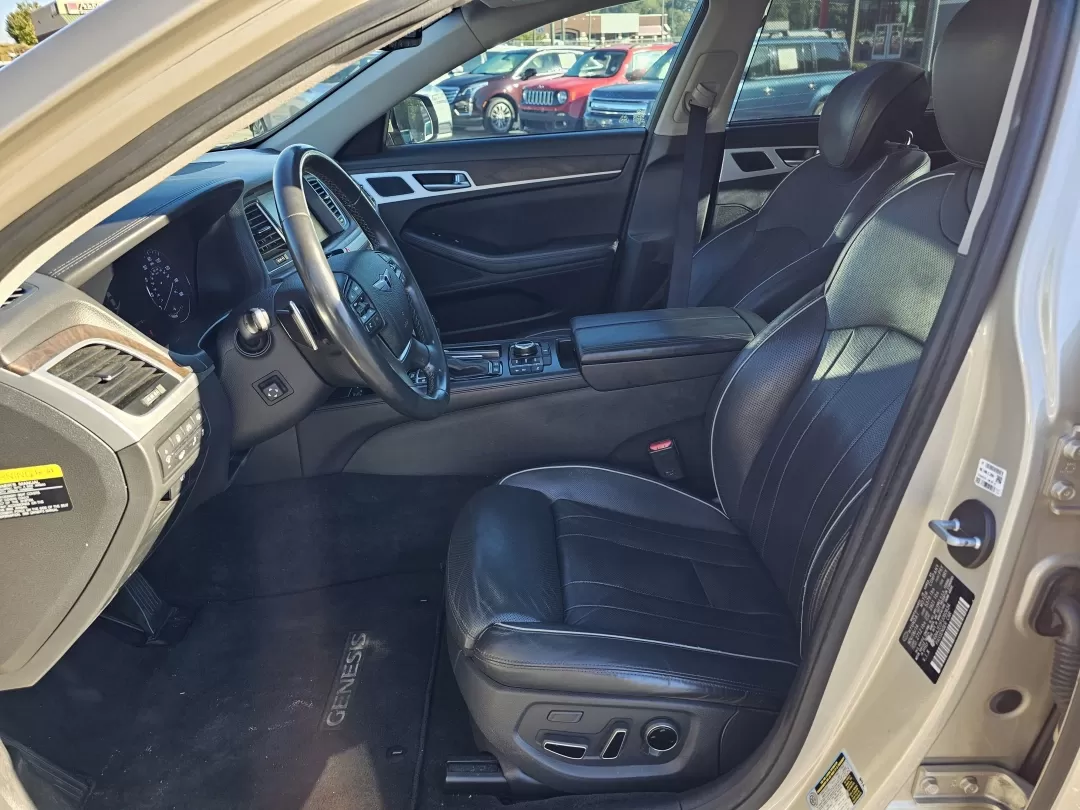 2015 /Black Hyundai Genesis 3.8L (KMHGN4JE0FU) with an Other engine, located at 3959 U.S. 80 W, Phenix City, AL, 36870, (334) 297-4885, 32.469296, -85.135185 - **Elevate Your Driving Experience with the 2015 Hyundai Genesis at Gils Auto!**<br /> <br /> Are you ready to experience luxury and performance without breaking the bank? The 2015 Hyundai Genesis is here, offering an exceptional driving experience that's perfect for anyone looking to elevate their d - Photo#9