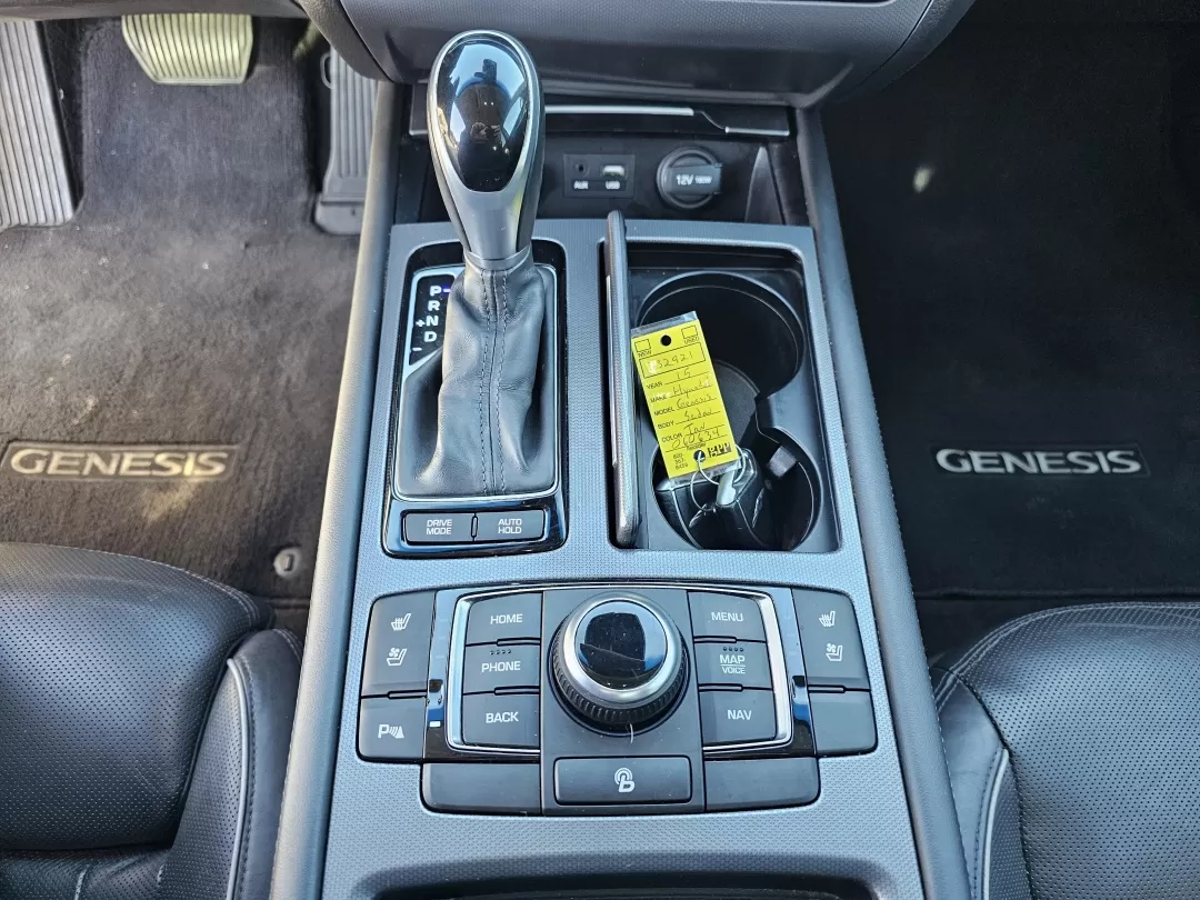 2015 /Black Hyundai Genesis 3.8L (KMHGN4JE0FU) with an Other engine, located at 3959 U.S. 80 W, Phenix City, AL, 36870, (334) 297-4885, 32.469296, -85.135185 - **Elevate Your Driving Experience with the 2015 Hyundai Genesis at Gils Auto!**<br /> <br /> Are you ready to experience luxury and performance without breaking the bank? The 2015 Hyundai Genesis is here, offering an exceptional driving experience that's perfect for anyone looking to elevate their d - Photo#12