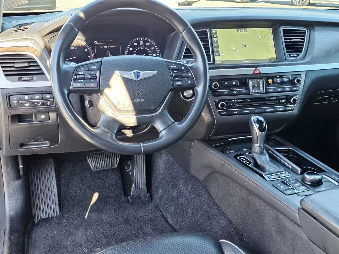 2015 /Black Hyundai Genesis 3.8L (KMHGN4JE0FU) with an Other engine, located at 3959 U.S. 80 W, Phenix City, AL, 36870, (334) 297-4885, 32.469296, -85.135185 - **Elevate Your Driving Experience with the 2015 Hyundai Genesis at Gils Auto!**<br /> <br /> Are you ready to experience luxury and performance without breaking the bank? The 2015 Hyundai Genesis is here, offering an exceptional driving experience that's perfect for anyone looking to elevate their d - Photo#15