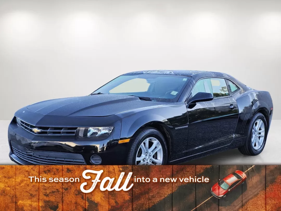 2015 /Black Chevrolet Camaro LS (2G1FB1E35F9) with an Other engine, located at 1430 Gateway Drive, Opelika, AL, 36801, (334) 239-0944, 32.637871, -85.409790 - 2015 Chevrolet Camaro LS - Photo#0