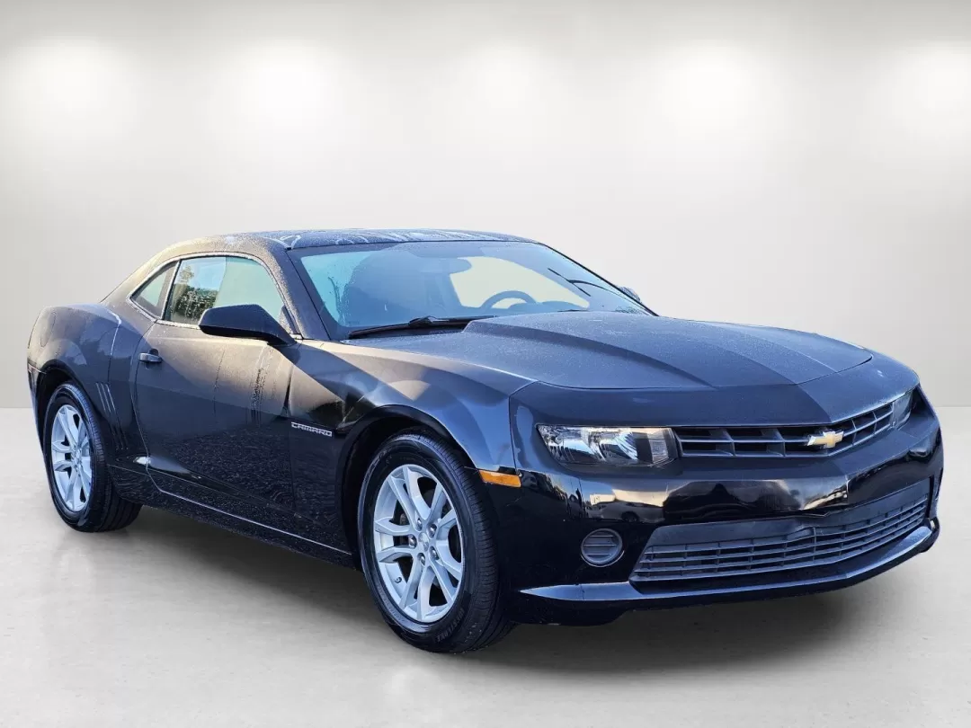 2015 /Black Chevrolet Camaro LS (2G1FB1E35F9) with an Other engine, located at 1430 Gateway Drive, Opelika, AL, 36801, (334) 239-0944, 32.637871, -85.409790 - 2015 Chevrolet Camaro LS - Photo#2
