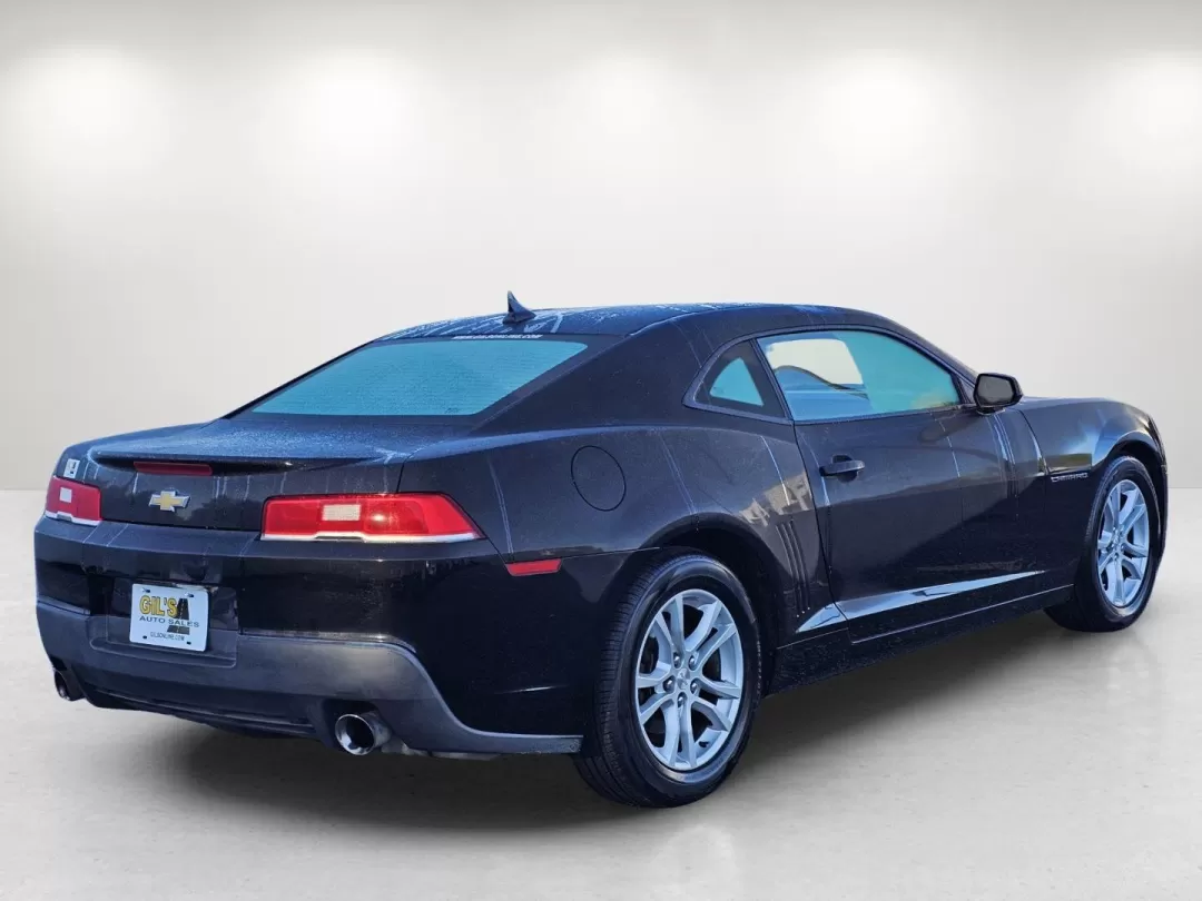 2015 /Black Chevrolet Camaro LS (2G1FB1E35F9) with an Other engine, located at 1430 Gateway Drive, Opelika, AL, 36801, (334) 239-0944, 32.637871, -85.409790 - 2015 Chevrolet Camaro LS - Photo#4