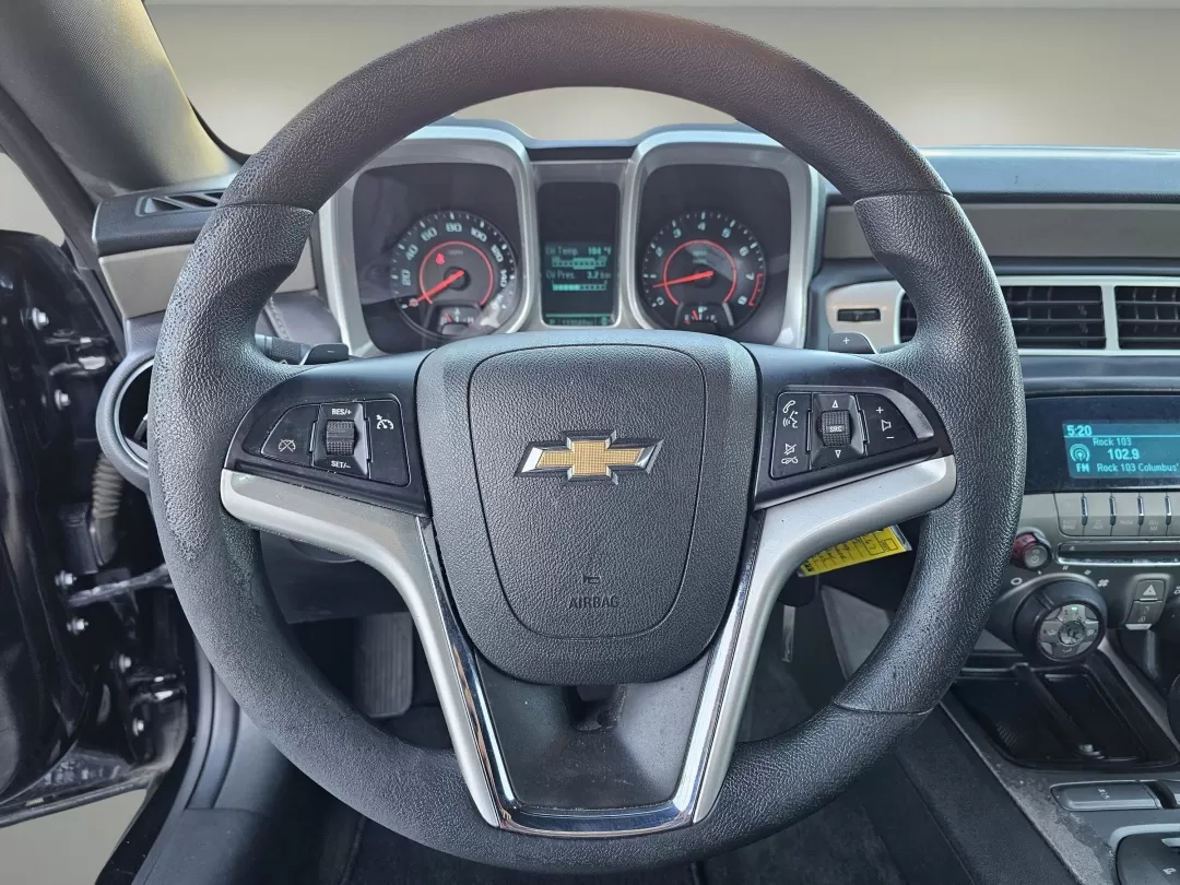 2015 /Black Chevrolet Camaro LS (2G1FB1E35F9) with an Other engine, located at 1430 Gateway Drive, Opelika, AL, 36801, (334) 239-0944, 32.637871, -85.409790 - 2015 Chevrolet Camaro LS - Photo#10