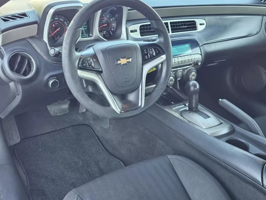 2015 /Black Chevrolet Camaro LS (2G1FB1E35F9) with an Other engine, located at 1430 Gateway Drive, Opelika, AL, 36801, (334) 239-0944, 32.637871, -85.409790 - 2015 Chevrolet Camaro LS - Photo#15