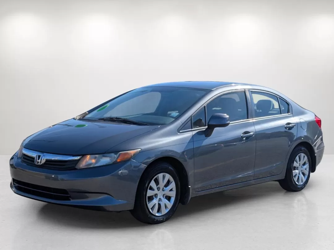 2012 Honda Civic Sdn LX (19XFB2F51CE) with an Other engine, located at 3959 U.S. 80 W, Phenix City, AL, 36870, (334) 297-4885, 32.469296, -85.135185 - Elevate your daily commute or weekend adventures with the stunning 2012 Honda Civic Sedan! This reliable and stylish vehicle is perfect for budget-conscious buyers and those looking for a dependable second chance auto financing option. At Gils Auto, located at 3959 U.S. 80 W in Phenix City, AL, we s - Photo#1