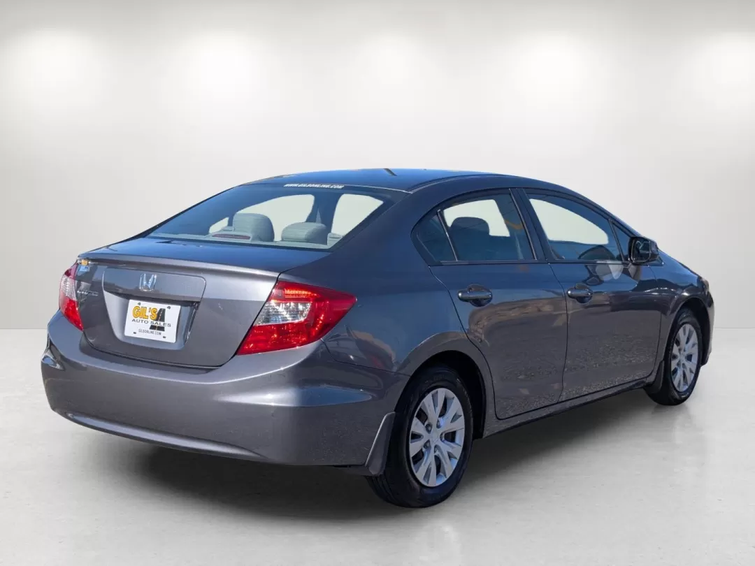 2012 Honda Civic Sdn LX (19XFB2F51CE) with an Other engine, located at 804 22nd Ave, Phenix City, AL, 36870, (334) 297-1860, 32.484749, -85.024475 - Elevate your daily commute or weekend adventures with the stunning 2012 Honda Civic Sedan! This reliable and stylish vehicle is perfect for budget-conscious buyers and those looking for a dependable second chance auto financing option. At Gils Auto, located at 3959 U.S. 80 W in Phenix City, AL, we s - Photo#4