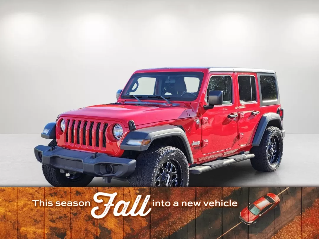 2018 /Black Jeep Wrangler Sport (1C4HJXDG9JW) with an Other engine, located at 3959 U.S. 80 W, Phenix City, AL, 36870, (334) 297-4885, 32.469296, -85.135185 - **Unleash Adventure with This 2018 Jeep Wrangler Sport! Perfect for Weekend Warriors and Daily Commuters Alike!**<br /> <br /> If you're searching for a versatile vehicle that can seamlessly transition from daily commutes to thrilling weekend adventures, look no further than this stunning 2018 Jeep - Photo#0