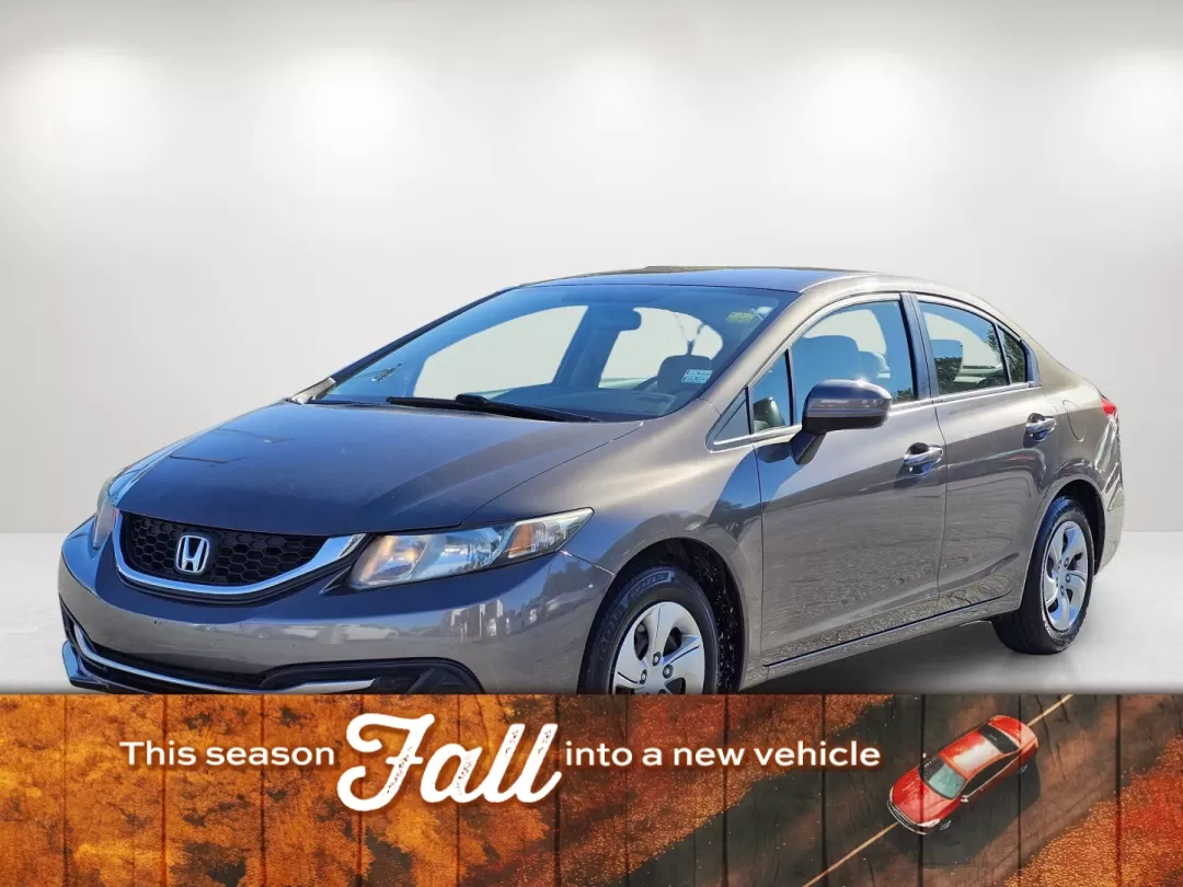 2014 Honda Civic Sedan LX (2HGFB2F52EH) with an Other engine, located at 1430 Gateway Drive, Opelika, AL, 36801, (334) 239-0944, 32.637871, -85.409790 - Are you on the lookout for a dependable sedan that combines fuel efficiency with a comfortable ride? Look no further than this 2014 Honda Civic Sedan, available now at Gils Auto in Phenix City, AL. Perfect for budget-conscious buyers, this vehicle is not just economical; it's also a practical choice - Photo#0