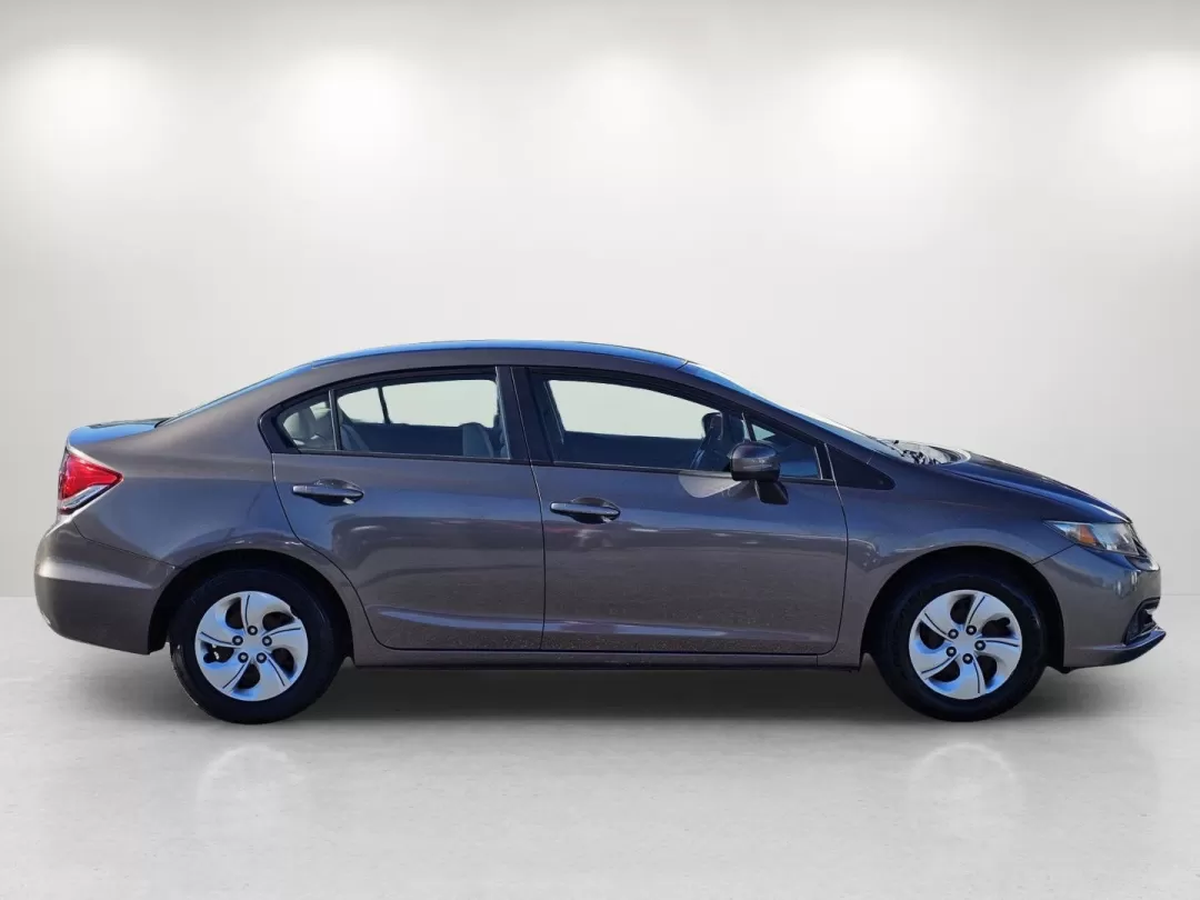 2014 Honda Civic Sedan LX (2HGFB2F52EH) with an Other engine, located at 1430 Gateway Drive, Opelika, AL, 36801, (334) 239-0944, 32.637871, -85.409790 - Are you on the lookout for a dependable sedan that combines fuel efficiency with a comfortable ride? Look no further than this 2014 Honda Civic Sedan, available now at Gils Auto in Phenix City, AL. Perfect for budget-conscious buyers, this vehicle is not just economical; it's also a practical choice - Photo#4