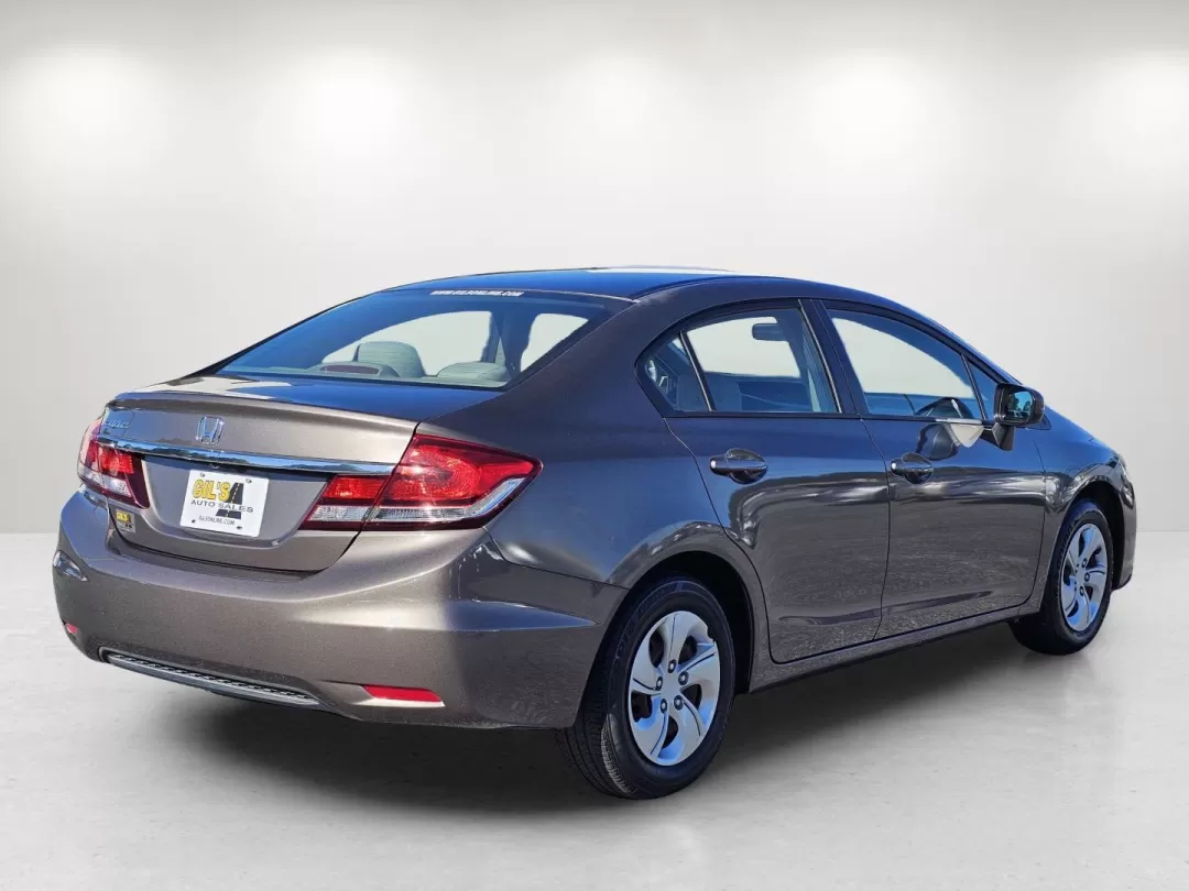 2014 Honda Civic Sedan LX (2HGFB2F52EH) with an Other engine, located at 1430 Gateway Drive, Opelika, AL, 36801, (334) 239-0944, 32.637871, -85.409790 - Are you on the lookout for a dependable sedan that combines fuel efficiency with a comfortable ride? Look no further than this 2014 Honda Civic Sedan, available now at Gils Auto in Phenix City, AL. Perfect for budget-conscious buyers, this vehicle is not just economical; it's also a practical choice - Photo#5