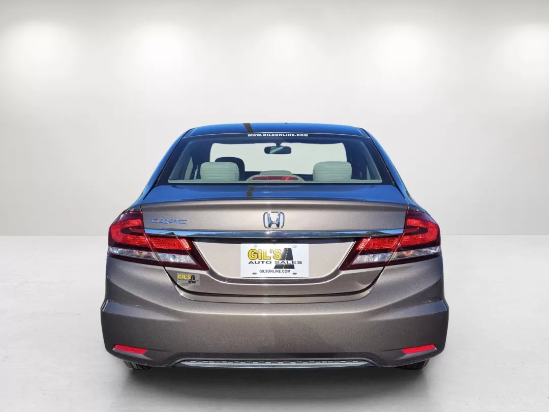 2014 Honda Civic Sedan LX (2HGFB2F52EH) with an Other engine, located at 1430 Gateway Drive, Opelika, AL, 36801, (334) 239-0944, 32.637871, -85.409790 - Are you on the lookout for a dependable sedan that combines fuel efficiency with a comfortable ride? Look no further than this 2014 Honda Civic Sedan, available now at Gils Auto in Phenix City, AL. Perfect for budget-conscious buyers, this vehicle is not just economical; it's also a practical choice - Photo#6