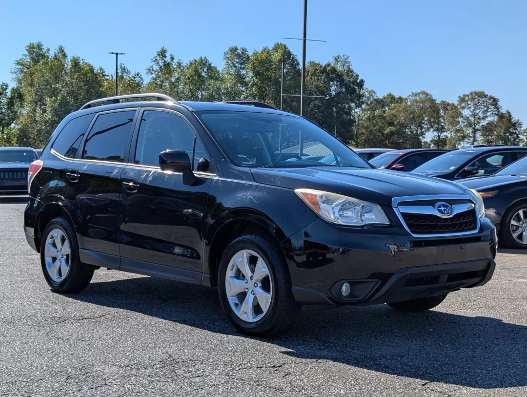 2014 /Black Subaru Forester 2.5i Premium (JF2SJAEC6EH) with an Other engine, located at 804 22nd Ave, Phenix City, AL, 36870, (334) 297-1860, 32.484749, -85.024475 - **Adventure Awaits with This 2014 Subaru Forester! Perfect for Families and Outdoor Enthusiasts!** <br /> <br /> Are you ready to embrace the great outdoors or simply need a reliable vehicle for your daily commute? Look no further than this outstanding 2014 Subaru Forester 2.5i Premium, available no - Photo#2