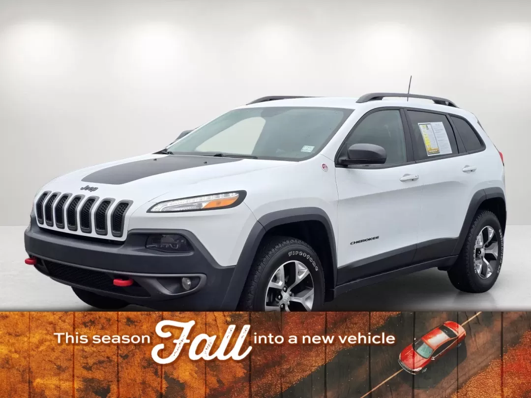 2018 /Black Jeep Cherokee Trailhawk (1C4PJMBX1JD) with an Other engine, located at 3959 U.S. 80 W, Phenix City, AL, 36870, (334) 297-4885, 32.469296, -85.135185 - **Unleash Adventure with the 2018 Jeep Cherokee Trailhawk Your Perfect Companion for Every Journey!**<br /> <br /> Are you ready to elevate your outdoor escapades or simply enhance your daily commute? Look no further than the 2018 Jeep Cherokee Trailhawk, available now at Gils Auto in Phenix City, - Photo#0
