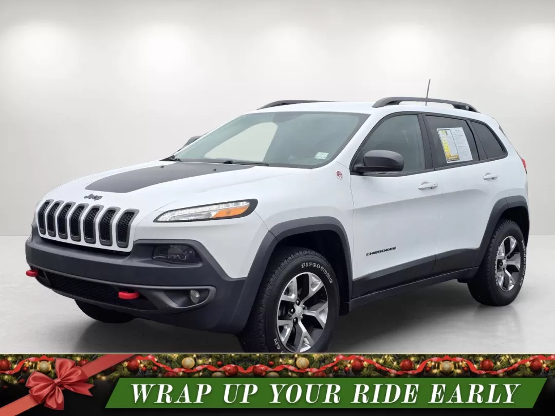 2018 /Black Jeep Cherokee Trailhawk (1C4PJMBX1JD) with an Other engine, located at 7000 Northlake Connector, Columbus, GA, 31904, (706) 987-8085, 32.524975, -84.978134 - 2018 Jeep Cherokee Trailhawk - Photo#0