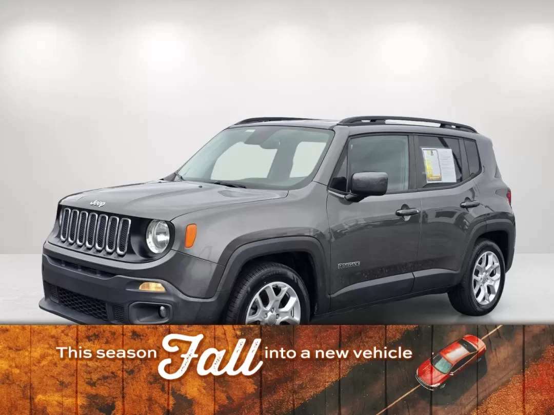2017 /Black Jeep Renegade Latitude (ZACCJABB8HP) with an Other engine, located at 3959 U.S. 80 W, Phenix City, AL, 36870, (334) 297-4885, 32.469296, -85.135185 - **Adventure Awaits: Explore the 2017 Jeep Renegade Latitude at Gils Auto**<br /> <br /> Are you ready to elevate your weekend adventures or tackle your daily commute with flair? The 2017 Jeep Renegade Latitude is the perfect crossover for those who crave both style and functionality. With its rugged - Photo#0