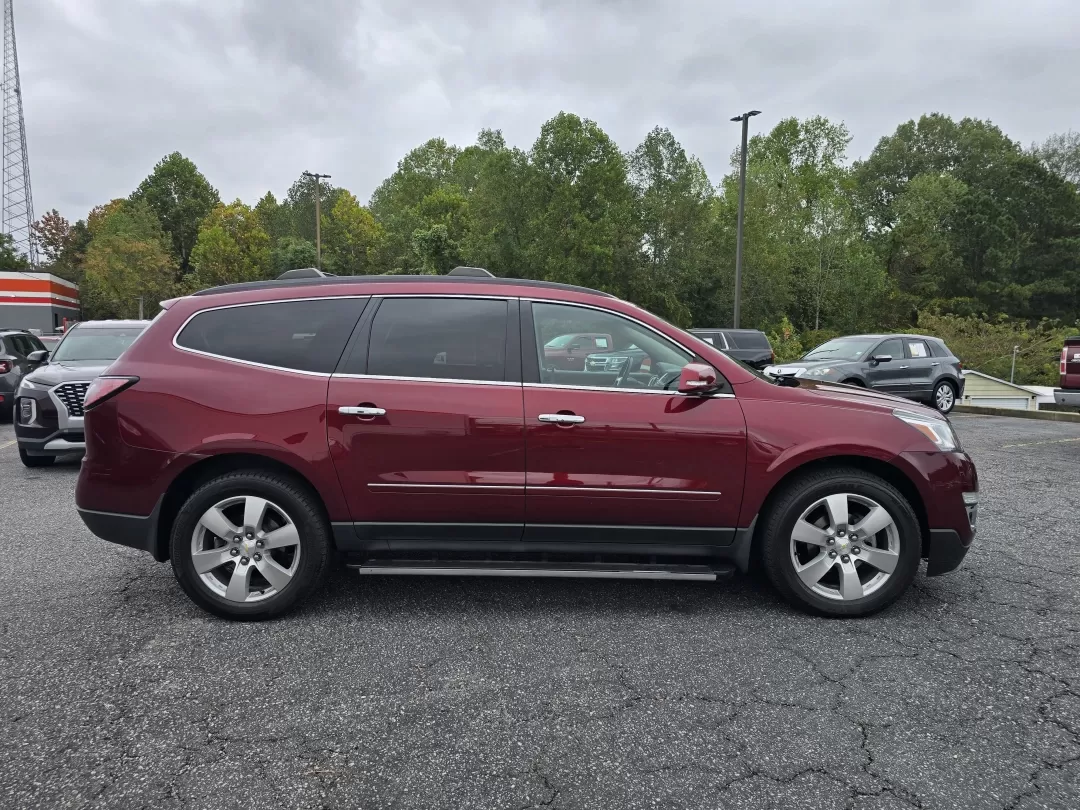 2015 /Ebony/Saddle Up Chevrolet Traverse LTZ (1GNKVJKD1FJ) with an Other engine, located at 3959 U.S. 80 W, Phenix City, AL, 36870, (334) 297-4885, 32.469296, -85.135185 - **Adventure Awaits with the 2015 Chevrolet Traverse LTZ Perfect for Growing Families!**<br /> <br /> Are you a family on the go, seeking a reliable and spacious SUV that effortlessly balances style with functionality? Look no further than the stunning 2015 Chevrolet Traverse LTZ, available now at G - Photo#3