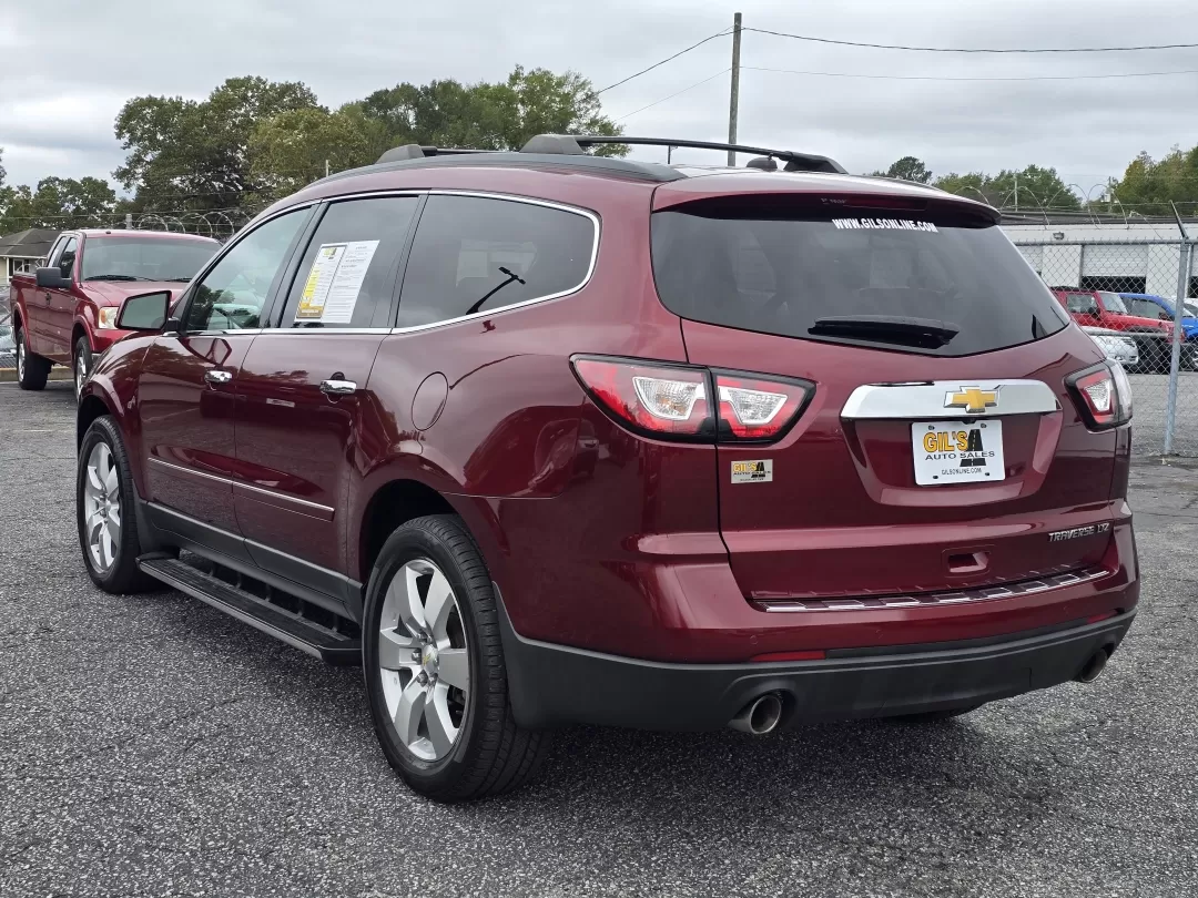 2015 /Ebony/Saddle Up Chevrolet Traverse LTZ (1GNKVJKD1FJ) with an Other engine, located at 3959 U.S. 80 W, Phenix City, AL, 36870, (334) 297-4885, 32.469296, -85.135185 - **Adventure Awaits with the 2015 Chevrolet Traverse LTZ Perfect for Growing Families!**<br /> <br /> Are you a family on the go, seeking a reliable and spacious SUV that effortlessly balances style with functionality? Look no further than the stunning 2015 Chevrolet Traverse LTZ, available now at G - Photo#6