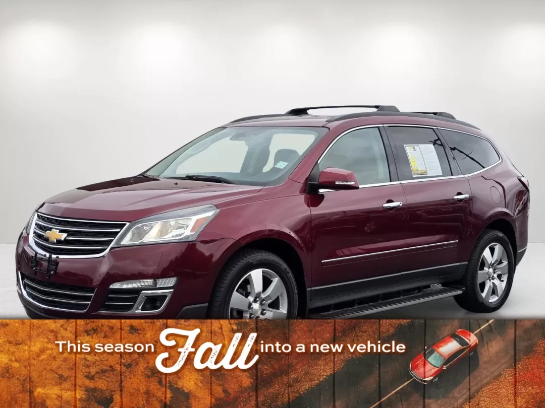 2015 /Ebony/Saddle Up Chevrolet Traverse LTZ (1GNKVJKD1FJ) with an Other engine, located at 3959 U.S. 80 W, Phenix City, AL, 36870, (334) 297-4885, 32.469296, -85.135185 - **Adventure Awaits with the 2015 Chevrolet Traverse LTZ Perfect for Growing Families!**<br /> <br /> Are you a family on the go, seeking a reliable and spacious SUV that effortlessly balances style with functionality? Look no further than the stunning 2015 Chevrolet Traverse LTZ, available now at G - Photo#0