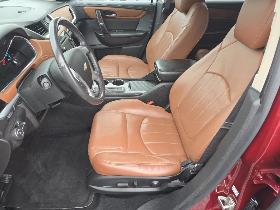 2015 /Ebony/Saddle Up Chevrolet Traverse LTZ (1GNKVJKD1FJ) with an Other engine, located at 3959 U.S. 80 W, Phenix City, AL, 36870, (334) 297-4885, 32.469296, -85.135185 - **Adventure Awaits with the 2015 Chevrolet Traverse LTZ Perfect for Growing Families!**<br /> <br /> Are you a family on the go, seeking a reliable and spacious SUV that effortlessly balances style with functionality? Look no further than the stunning 2015 Chevrolet Traverse LTZ, available now at G - Photo#13