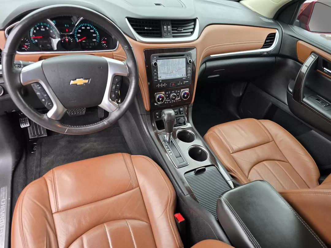 2015 /Ebony/Saddle Up Chevrolet Traverse LTZ (1GNKVJKD1FJ) with an Other engine, located at 3959 U.S. 80 W, Phenix City, AL, 36870, (334) 297-4885, 32.469296, -85.135185 - **Adventure Awaits with the 2015 Chevrolet Traverse LTZ Perfect for Growing Families!**<br /> <br /> Are you a family on the go, seeking a reliable and spacious SUV that effortlessly balances style with functionality? Look no further than the stunning 2015 Chevrolet Traverse LTZ, available now at G - Photo#16