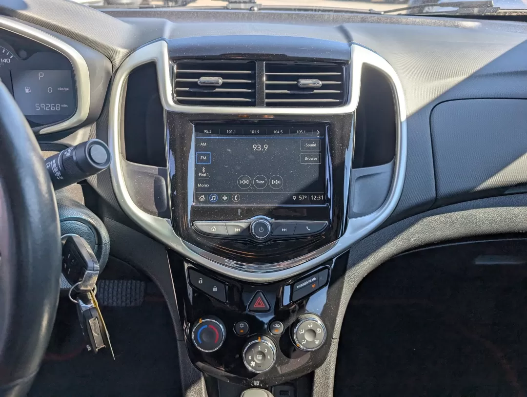 2018 /Jet Black Chevrolet Sonic LT (1G1JD5SHXJ4) with an Other engine, located at 3959 U.S. 80 W, Phenix City, AL, 36870, (334) 297-4885, 32.469296, -85.135185 - **Discover Your Perfect Commute Companion: 2018 Chevrolet Sonic LT at Gils Auto, Phenix City**<br /> <br /> Are you ready to elevate your daily drive? The 2018 Chevrolet Sonic LT is the ideal choice for those who crave a reliable, fuel-efficient sedan that doesn't compromise on style or features. Wh - Photo#14