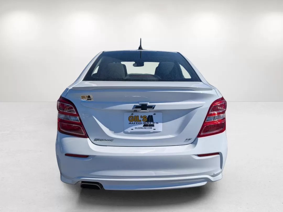 2018 /Jet Black Chevrolet Sonic LT (1G1JD5SHXJ4) with an Other engine, located at 3959 U.S. 80 W, Phenix City, AL, 36870, (334) 297-4885, 32.469296, -85.135185 - **Discover Your Perfect Commute Companion: 2018 Chevrolet Sonic LT at Gils Auto, Phenix City**<br /> <br /> Are you ready to elevate your daily drive? The 2018 Chevrolet Sonic LT is the ideal choice for those who crave a reliable, fuel-efficient sedan that doesn't compromise on style or features. Wh - Photo#5