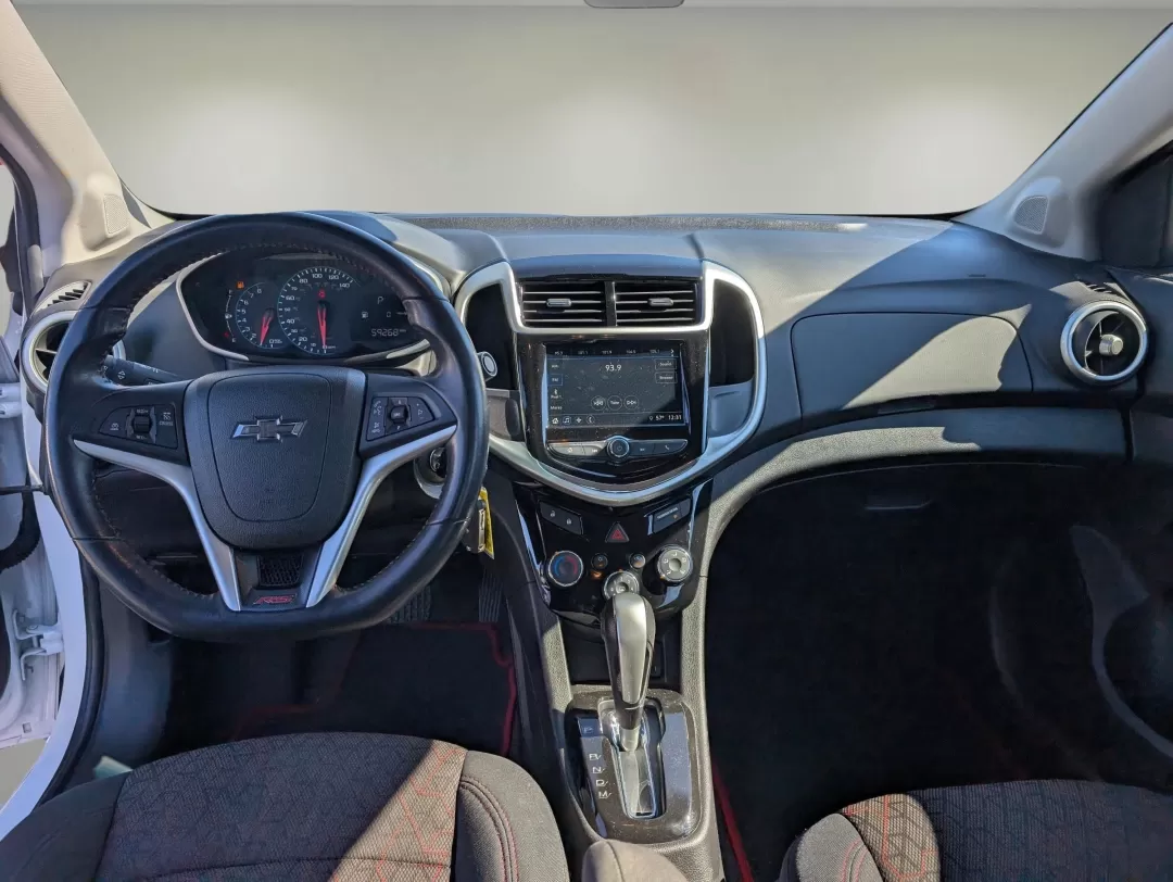 2018 /Jet Black Chevrolet Sonic LT (1G1JD5SHXJ4) with an Other engine, located at 3959 U.S. 80 W, Phenix City, AL, 36870, (334) 297-4885, 32.469296, -85.135185 - **Discover Your Perfect Commute Companion: 2018 Chevrolet Sonic LT at Gils Auto, Phenix City**<br /> <br /> Are you ready to elevate your daily drive? The 2018 Chevrolet Sonic LT is the ideal choice for those who crave a reliable, fuel-efficient sedan that doesn't compromise on style or features. Wh - Photo#11