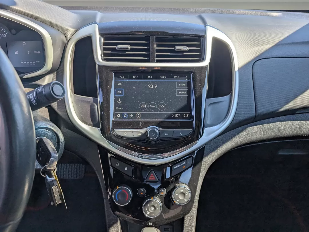 2018 /Jet Black Chevrolet Sonic LT (1G1JD5SHXJ4) with an Other engine, located at 3959 U.S. 80 W, Phenix City, AL, 36870, (334) 297-4885, 32.469296, -85.135185 - **Discover Your Perfect Commute Companion: 2018 Chevrolet Sonic LT at Gils Auto, Phenix City**<br /> <br /> Are you ready to elevate your daily drive? The 2018 Chevrolet Sonic LT is the ideal choice for those who crave a reliable, fuel-efficient sedan that doesn't compromise on style or features. Wh - Photo#14