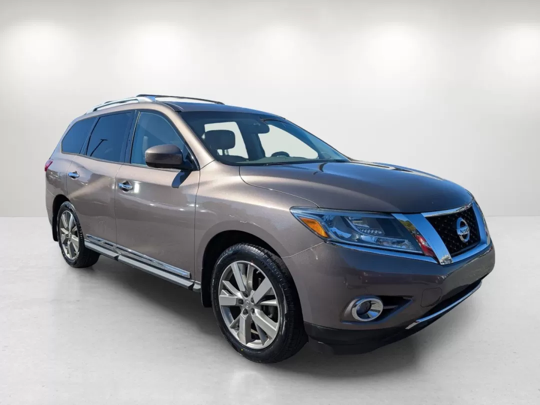 2013 /Almond Nissan Pathfinder Platinum (5N1AR2MN3DC) with an Other engine, located at 3959 U.S. 80 W, Phenix City, AL, 36870, (334) 297-4885, 32.469296, -85.135185 - Are you ready for your next family adventure or daily commute? Look no further than this **2013 Nissan Pathfinder Platinum**, perfectly equipped to enhance your lifestyle while providing safety and comfort. Whether you're navigating the bustling streets of Phenix City, AL, or setting out for a weeke - Photo#2