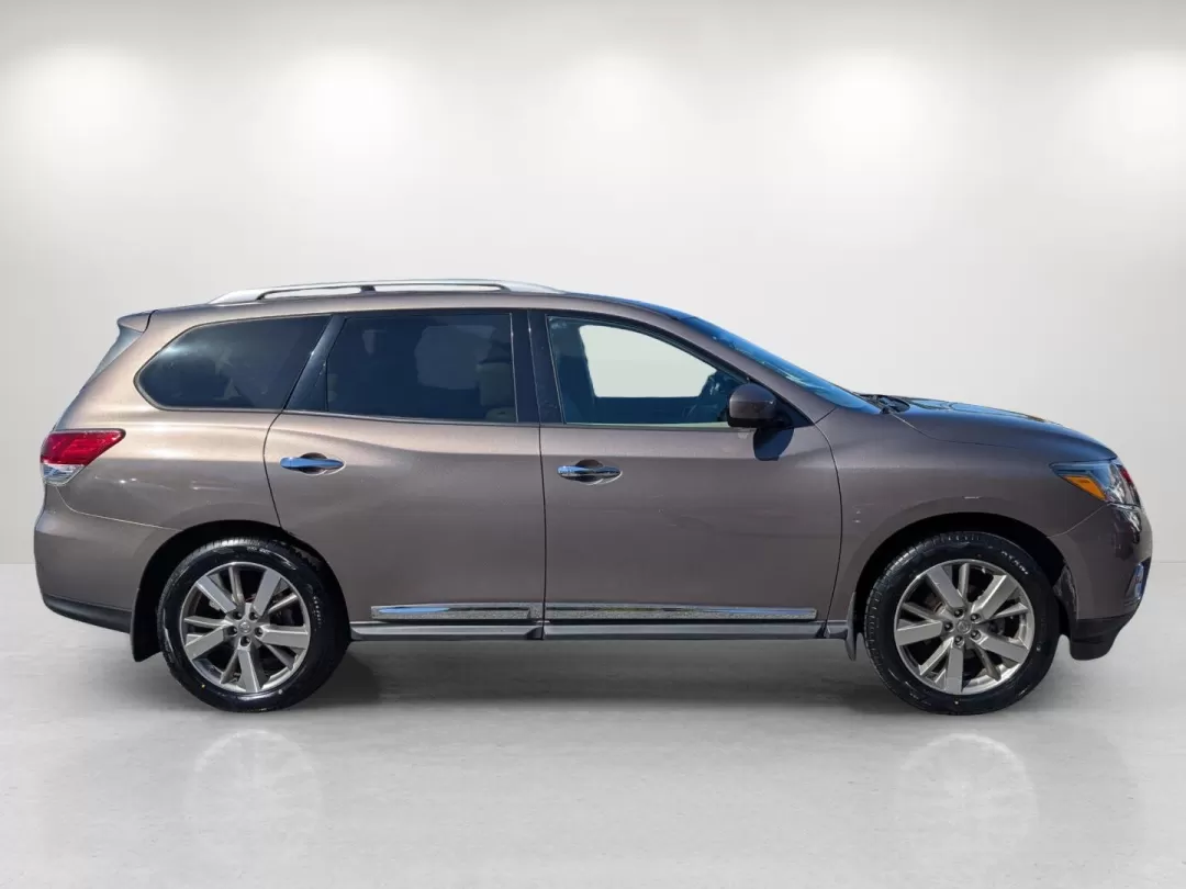 2013 /Almond Nissan Pathfinder Platinum (5N1AR2MN3DC) with an Other engine, located at 3959 U.S. 80 W, Phenix City, AL, 36870, (334) 297-4885, 32.469296, -85.135185 - Are you ready for your next family adventure or daily commute? Look no further than this **2013 Nissan Pathfinder Platinum**, perfectly equipped to enhance your lifestyle while providing safety and comfort. Whether you're navigating the bustling streets of Phenix City, AL, or setting out for a weeke - Photo#3