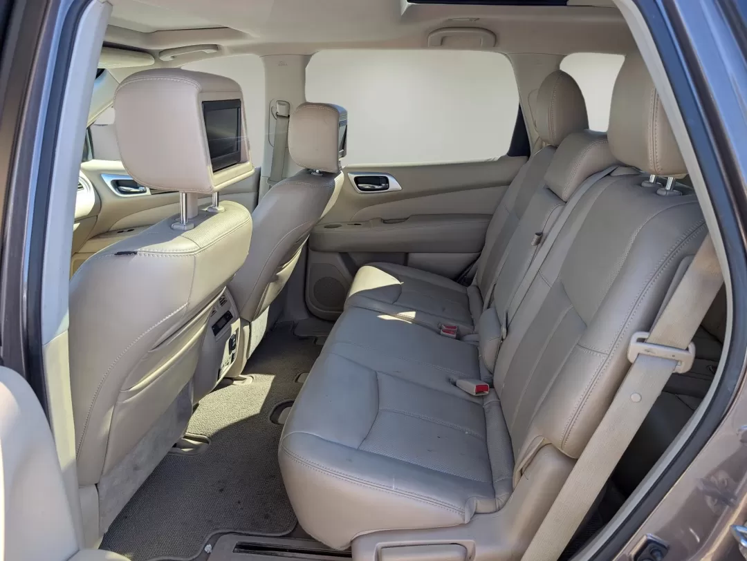 2013 /Almond Nissan Pathfinder Platinum (5N1AR2MN3DC) with an Other engine, located at 3959 U.S. 80 W, Phenix City, AL, 36870, (334) 297-4885, 32.469296, -85.135185 - Are you ready for your next family adventure or daily commute? Look no further than this **2013 Nissan Pathfinder Platinum**, perfectly equipped to enhance your lifestyle while providing safety and comfort. Whether you're navigating the bustling streets of Phenix City, AL, or setting out for a weeke - Photo#10