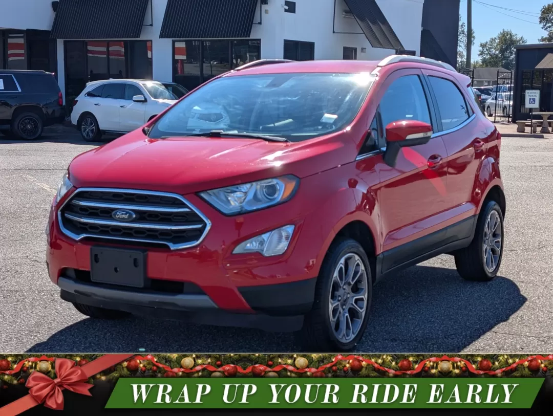 2020 Ford EcoSport Titanium (MAJ6S3KL5LC) with an Other engine, located at 3959 U.S. 80 W, Phenix City, AL, 36870, (334) 297-4885, 32.469296, -85.135185 - **Adventure Awaits: 2020 Ford EcoSport Titanium - Perfect for Your Next Journey!**<br /> <br /> Are you ready to elevate your lifestyle with a vehicle that combines style, versatility, and performance? Look no further than this stunning **2020 Ford EcoSport Titanium**! Whether you're navigating the - Photo#0