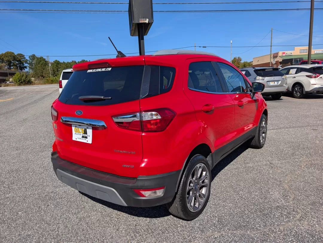 2020 Ford EcoSport Titanium (MAJ6S3KL5LC) with an Other engine, located at 3959 U.S. 80 W, Phenix City, AL, 36870, (334) 297-4885, 32.469296, -85.135185 - **Adventure Awaits: 2020 Ford EcoSport Titanium - Perfect for Your Next Journey!**<br /> <br /> Are you ready to elevate your lifestyle with a vehicle that combines style, versatility, and performance? Look no further than this stunning **2020 Ford EcoSport Titanium**! Whether you're navigating the - Photo#4