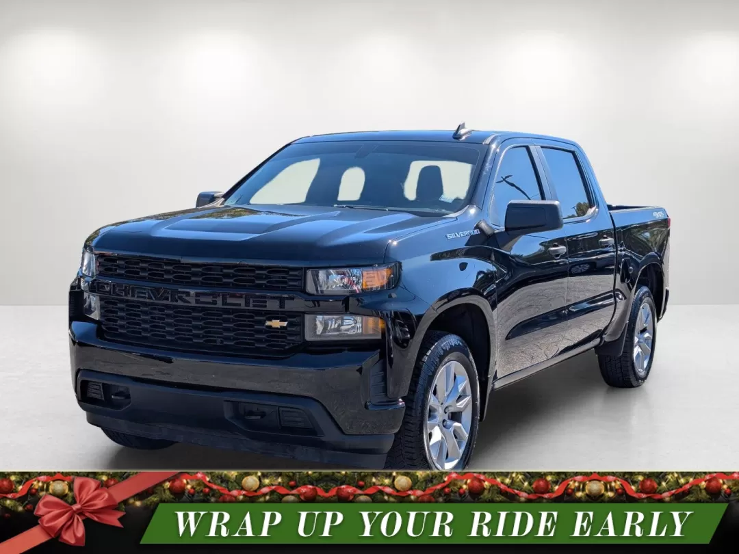 2021 /Jet Black Chevrolet Silverado 1500 Custom (1GCUYBEFXMZ) with an Other engine, located at 7000 Northlake Connector, Columbus, GA, 31904, (706) 987-8085, 32.524975, -84.978134 - Unleash your adventurous spirit with the 2021 Chevrolet Silverado 1500, an ideal companion whether you're navigating the daily grind or embarking on weekend getaways. Offering a perfect blend of rugged capability and modern technology, this pickup truck ensures comfort and performance, making it a t - Photo#0