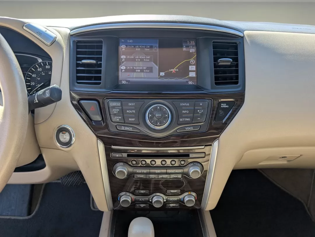 2014 /Almond Nissan Pathfinder Platinum (5N1AR2MM1EC) with an Other engine, located at 3959 U.S. 80 W, Phenix City, AL, 36870, (334) 297-4885, 32.469296, -85.135185 - 2014 Nissan Pathfinder Platinum - Photo#16